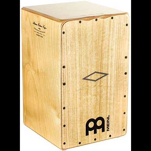 Meinl Artisan String Cajon ライトユーカリフロントプレート/バルティックバーチボディ - スペイン製 - Tango Line、2 年保証 (AETLLE) Meinl Percussion Meinl Artisan String Cajon with Light Eucalyptus Frontplate / Baltic Birch Body -