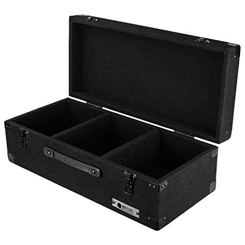 オデッセイ C45200 45 Rpm ビニール レコード用カーペット ケース (200) 表面実装ハードウェア付き Odyssey C45200 Carpeted Case For 45 Rpm Vinyl Records (200) With Surface Mount Hardware