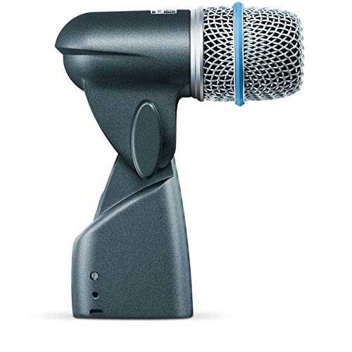 Shure BETA 56A スーパーカーディオイド スイベルマウント ダイナミック マイク、高出力ネオジム素子搭載、ボーカル/楽器用途向け Shure BETA 56A Supercardioid Swivel-Mount Dynamic Microphone with High Output Neodymium Element for Vocal/Instrum|Glomarket