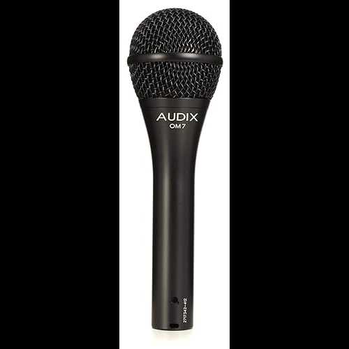 Audix OM7 Hypercardioid Handheld Dynamic Vocal Microphone for Stage Singers - Black｜Glomarket