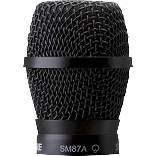 Shure - (RPW116) ワイヤレス SM87A カートリッジ、ハウジング アセンブリ、マット グリル (1 個限定) Shure - (RPW116) Wireless SM87A Cartridge, Housing Assembly and Matte Grille (Limit One)