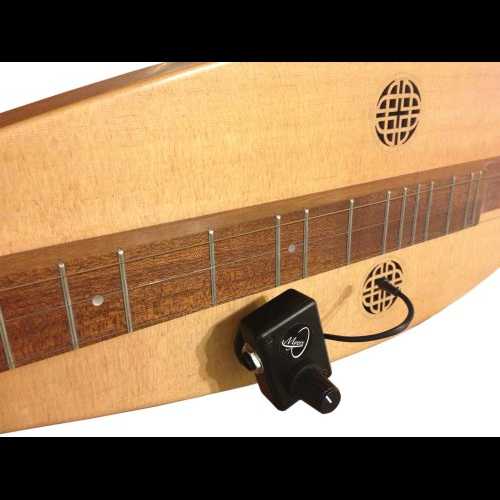 マイヤーズピックアップによる柔軟なマイクログースネックを備えたマウンテンダルシマーピックアップ Mountain Dulcimer Pickup with Flexible Micro-Gooseneck by Myers Pickups|Glomarket