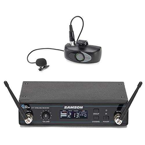 サムソン ALX ラベリア マイクロ トランスミッター UHF ワイヤレス システム、K バンド Samson Technologies Samson ALX Lavalier Micro Transmitter UHF Wireless System, K Band
