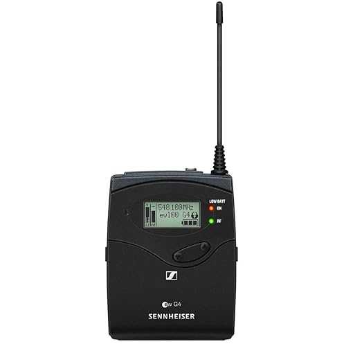 ゼンハイザー プロオーディオ ポータブル カメラ レシーバー (EK 100 G4-A1) Sennheiser Pro Audio Portable Camera Receiver (EK 100 G4-A1)