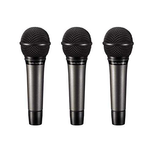 Audio-Technica ATM510PK Dynamic Cardioid Handheld Vocal Microphones (3 Pack)