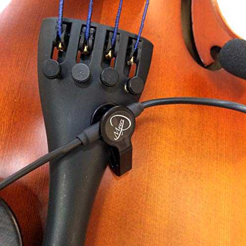 The Feather Stradivarius Cello Microphone with Flexible Micro-Gooseneck by Myers Pickups