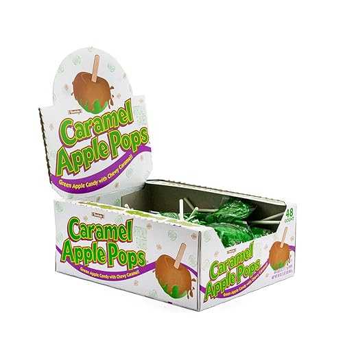 その他 Tootsie Roll Caramel Pops Package APPLE,850 grams, 48 Count