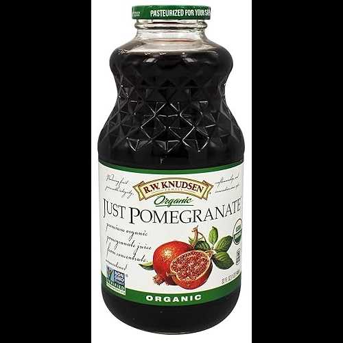 ジャスト ザクロ ジュース 32 オンス (12 個入り) Knudsen Just Pomegranate Juice 32 Ounces (Case of 12)