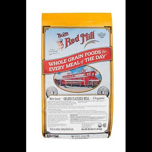 Bob s Red Mill Flaxseed Meal, Golden, Organic, 25 Pound｜Glomarket