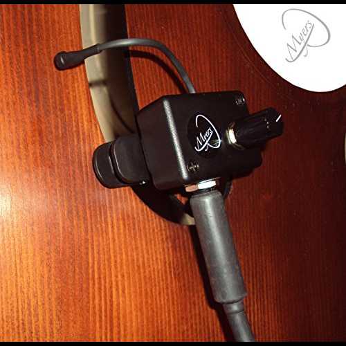 Jazz Upright Bass Pickup with 6 Inch Flexible Micro-Gooseneck by Myers Pickups|Glomarket
