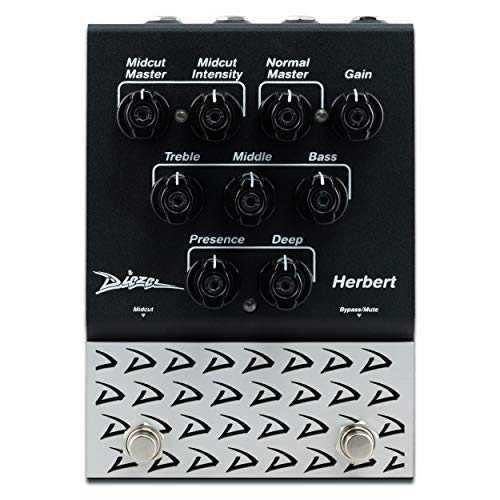 Diezel Herbert Two Channel Overdrive and Preamp Guitar Effects Pedal