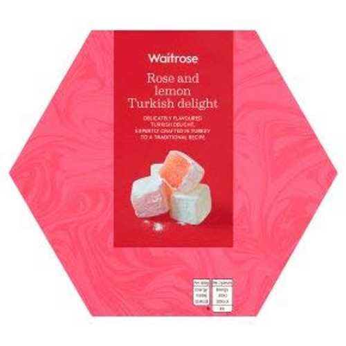 ウェイトローズ ローズ&レモン ターキッシュ デライト 325g Waitrose Rose & lemon Turkish Delight 325g