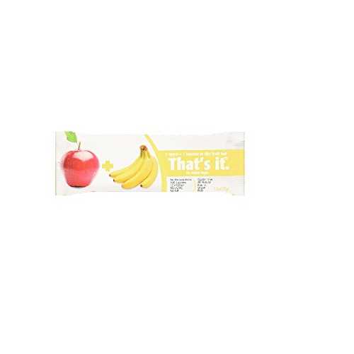 That's It フルーツバー リンゴとバナナ 24個入り (2ケース) That's It Fruit Bars, Apple and Banana, Pack of 24 (2 Cases)