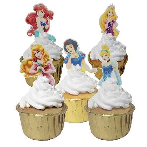 Buy 25PCS Rapunzel Cake Decorations, Princess Tangled Cupcake Toppers Cake Topper For Girls Kids Birthday Party Supplies