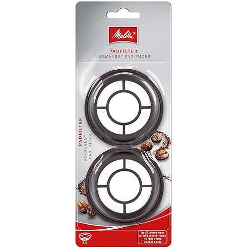 Melitta 180424 Padfilter New Generation permanent coffee pad filter