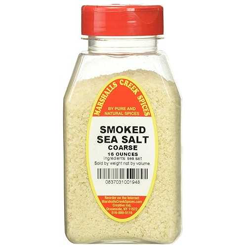 Marshalls Creek Spices Marshall’s Creek Spices Smoked Coarse Sea Salt Packed In Large Jars, 16 Ounce