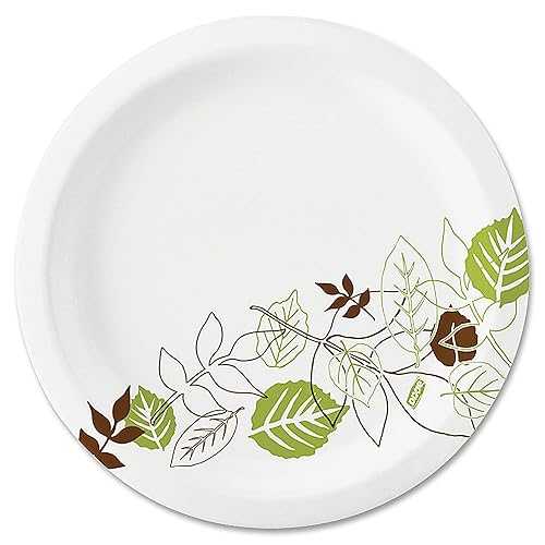 DIXIE UX9PATH Pathways Table Ware, 8 1/2 inch, Pattern Georgia-Pacific DIXIE UX9PATH Pathways Table Ware, 8 1/2 inch, Pattern