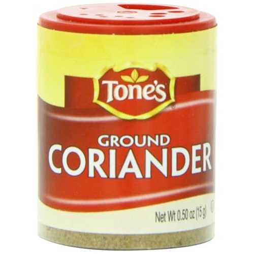 Tone's Mini's コリアンダー、粉砕、0.50 オンス (6 個パック) Tone's Mini's Coriander, Ground, 0.50 Ounce (Pack of 6)