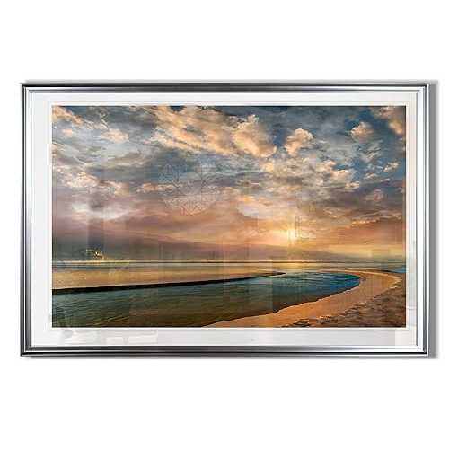 写真 Renditions Gallery Changing Tides Scenic Art Framed Coastal Artwork Nature Photograhy Landscape Pictures Canvas Prints Wall Decor