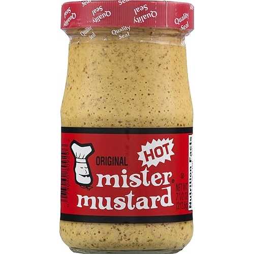 ミスターマスタード オリジナルマスタード、7.5オンス、6個パック Mr. Mustard Mister Mustard Original Mustard, 7.5 Ounce, Pack of 6