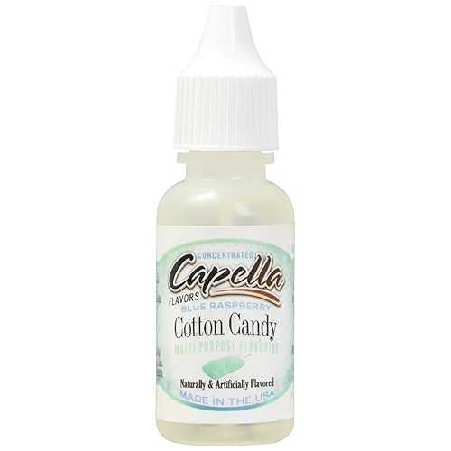 カペラ フレーバー ドロップス ブルー ラズベリー コットン キャンディー コンセントレート 13 ミリリットル Capella Flavor Drops Blue Raspberry Cotton Candy Concentrate 13 Milliliter画像
