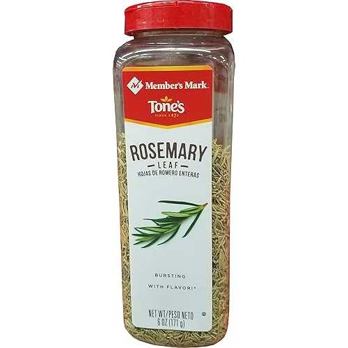 メンバーのマーク・ローズマリー・リーブス by Tone's、6オンス Member's Mark Rosemary Leaves by Tone's, 6 Ounce