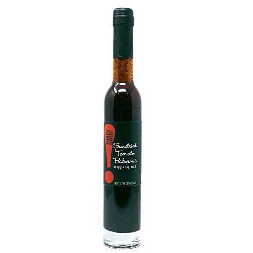 OMG! Gourmet Sundried Tomato Balsamic Dipping Oil | As found in Pike Place Market (Delicious, Perfect for breads, veggies, salads, and marinades), 375ml/12.7oz
