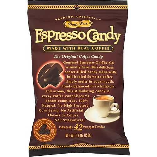 Bali's Best エスプレッソ キャンディ、5.3 オンス バッグ (3 個パック) by Bali's Best xxnic Bali's Best Espresso Candy, 5.3-Ounce Bags (Pack of 3) by Bali's Best