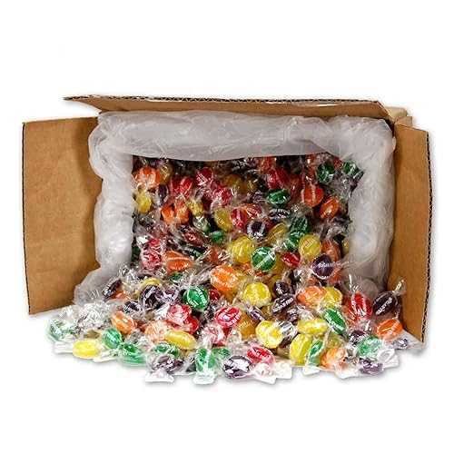 シュガーフリー フルーツボタン詰め合わせ ハードキャンディー 10ポンドケース PRIMROSE Sugar-free Assorted Fruit Buttons Hard Candy 10 lb case 28,253円