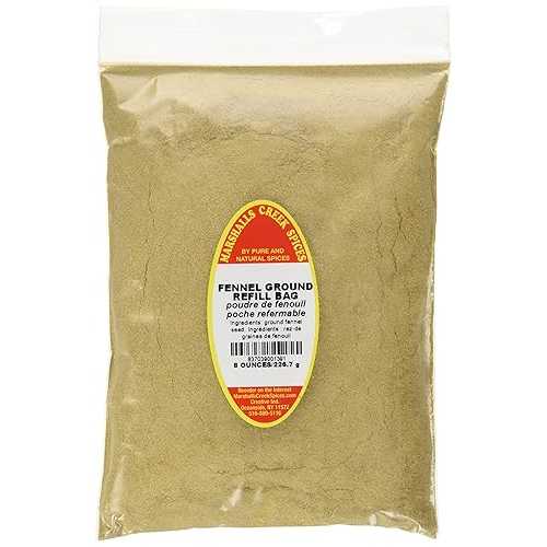 Marshalls Creek Spices Marshall’s Creek Spices Fennel Ground Seasoning Refill, 8 Ounce