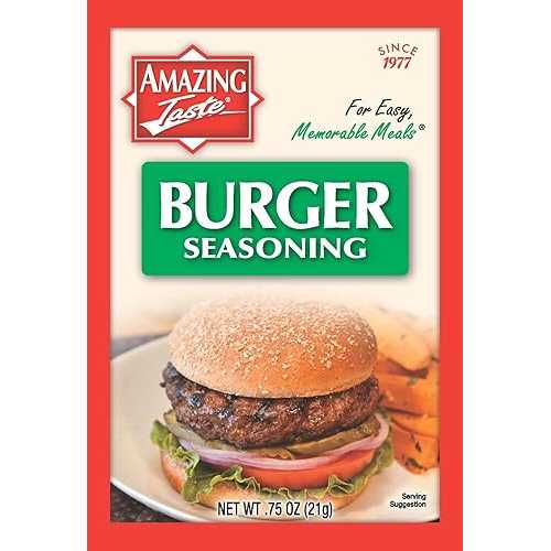 アメージング テイスト バーガー シーズニング バンドル (10 パケット - 各 0.75 オンス) CAIKEZI Amazing Taste Burger Seasoning Bundle (10 Packets- .75 oz ea.)
