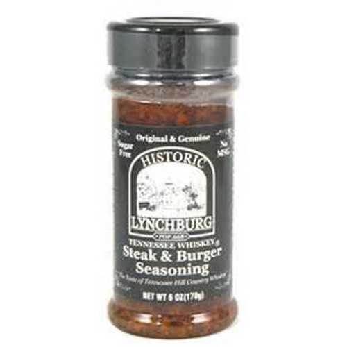 ヒストリック リンチバーグ テネシー ウイスキー ステーキ & バーガー シーズニング (4 パック) Historic Lynchburg Tennessee Whiskey Steak & Burger Seasoning (4 Pack)
