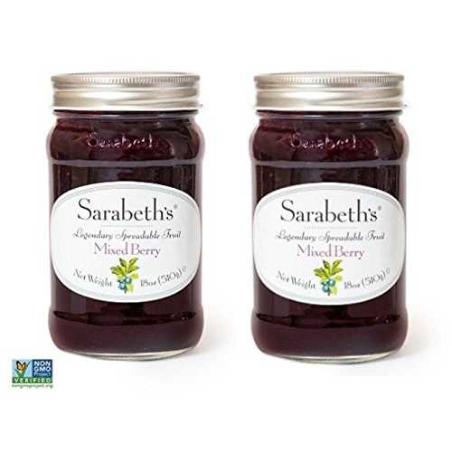 Sarabeth's Legendary Mixed Berry (Billy's Blues) Preserves (18 oz Pack of 2)