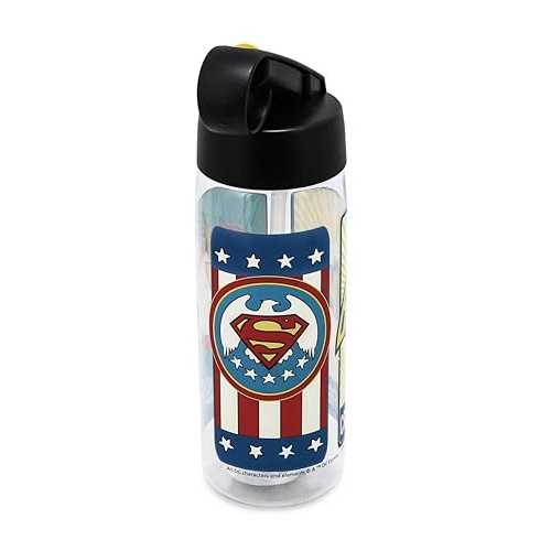 マスクドブランド ザックデザイン ポータブルドリンクウェア DCスーパーヒーローズ Masked Brand Zak Designs Portable Drinkware DC Super Heroes画像