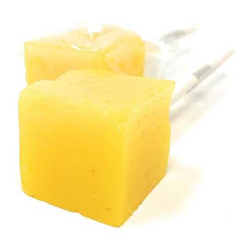 Hard Candy Cube Lollipop Suckers: Individually Wrapped Flavored Sucker Pack by Espeez - Old Fashioned Square Party Pops in Bulk - Banana, 48 Count 6,907円