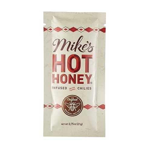 Mike's Hot Honey Single Serve Packets with a Kick Sweetness & Heat, Honey, 0.75 Oz (Pack of 100) 24,224円