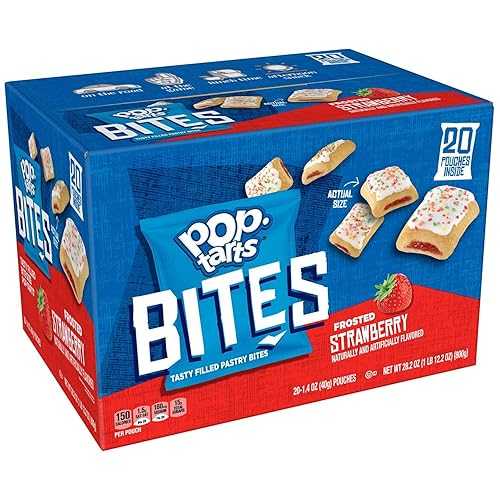 Pop-Tarts Bites, Frosted Strawberry, (28.2 oz., 20 ct.)