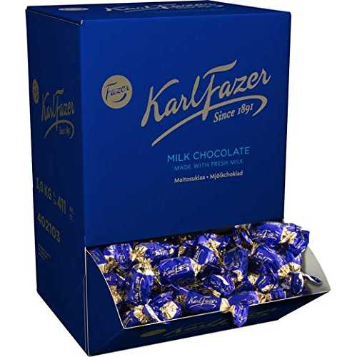 Fazer Karl Fazer ミルクチョコレート 3kg 2箱 Fazer Karl Fazer Milk Chocolate 2 Boxes of 3kg