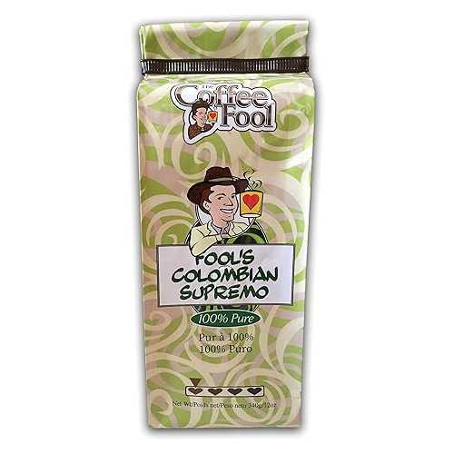 The Coffee Fool Coffee Fool's Colombian Supremo (Coarse Grind)