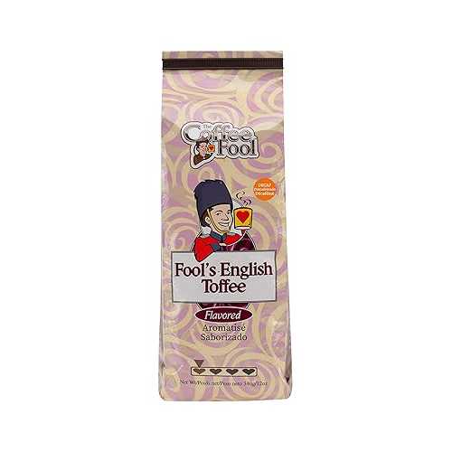 The Coffee Fool Coffee Fool's Decaf English Toffee (Strong Drip Grind)