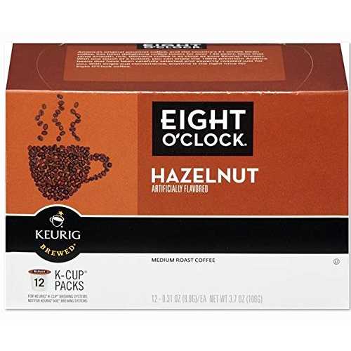 エイト オクロック キューリグ ヘーゼルナッツ コーヒー、12 カラット Eight O'clock Keurig Hazelnut Coffee, 12 ct