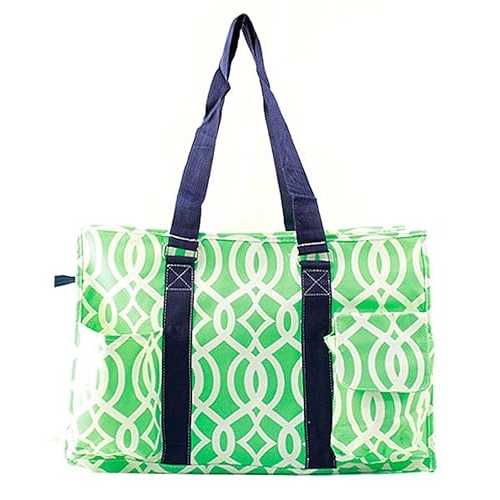 N. Gil All Purpose Organizer 18\" Large Utility Tote Bag (Vine Mint Green) NGIL N. Gil All Purpose Organizer 18\"" Large Utility Tote Bag (Vine Mint Green)"