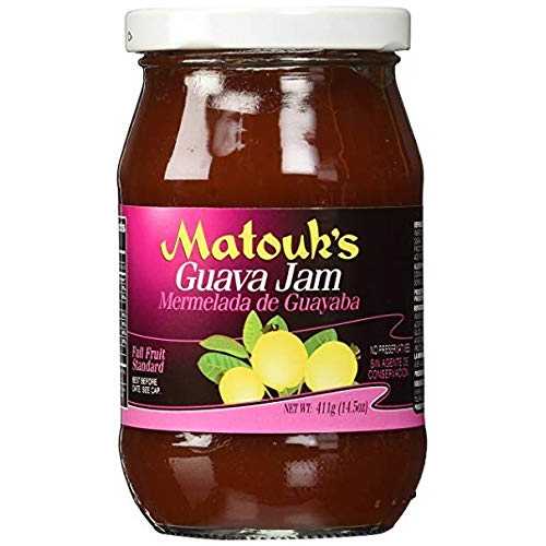 マトゥークのグアバ ジャム 16 オンス (1 瓶) MATOUK'S GUAVA JAM 16 OZ (1 JAR)