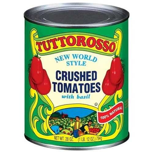 Tuttorosso Crushed Tomato, 28-Ounce (Pack of 12)