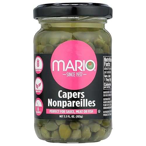 Mario Camacho Capers Non Pareil, 3.5-Ounce (Pack of 6)