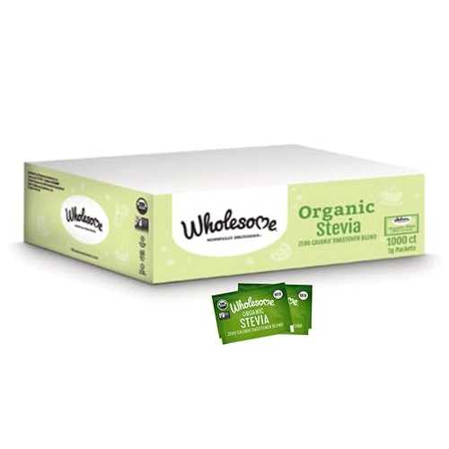 健康的な甘味料 甘味料 ステビア パケット 1000 個、1000 カラット Wholesome Sweeteners Sweetener Stevia Packets 1000 Pc, 1000 ct 9,426円