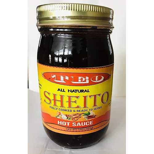 Sheito ホットソース 16 オンス ジャー Teo Sheito hot sauce 16 oz jar 7,590円
