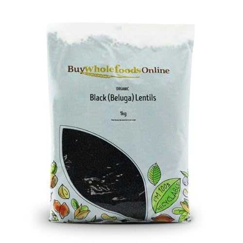 Whole Foods オーガニック黒 (ベルーガ) レンズ豆 (1kg) を購入する Buy Whole Foods Organic Black (Beluga) Lentils (1kg)｜Glomarket