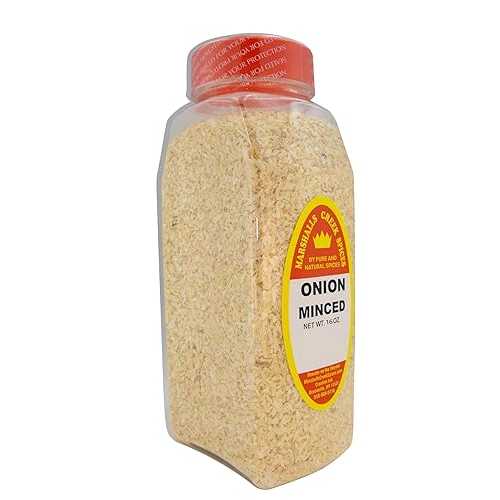 Marshall's Creek Spices Onion Seasoning, Minced, XL Size, 16 Ounce Marshalls Creek Spices Marshall's Creek Spices Onion Seasoning, Minced, XL Size, 16 Ounce