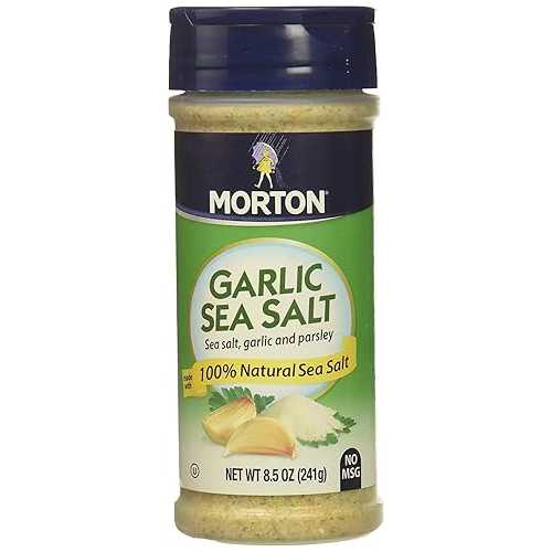 モートンズ シーソルト & ガーリック (3 個パック) Mortons Sea Salt & Garlic (Pack of 3)